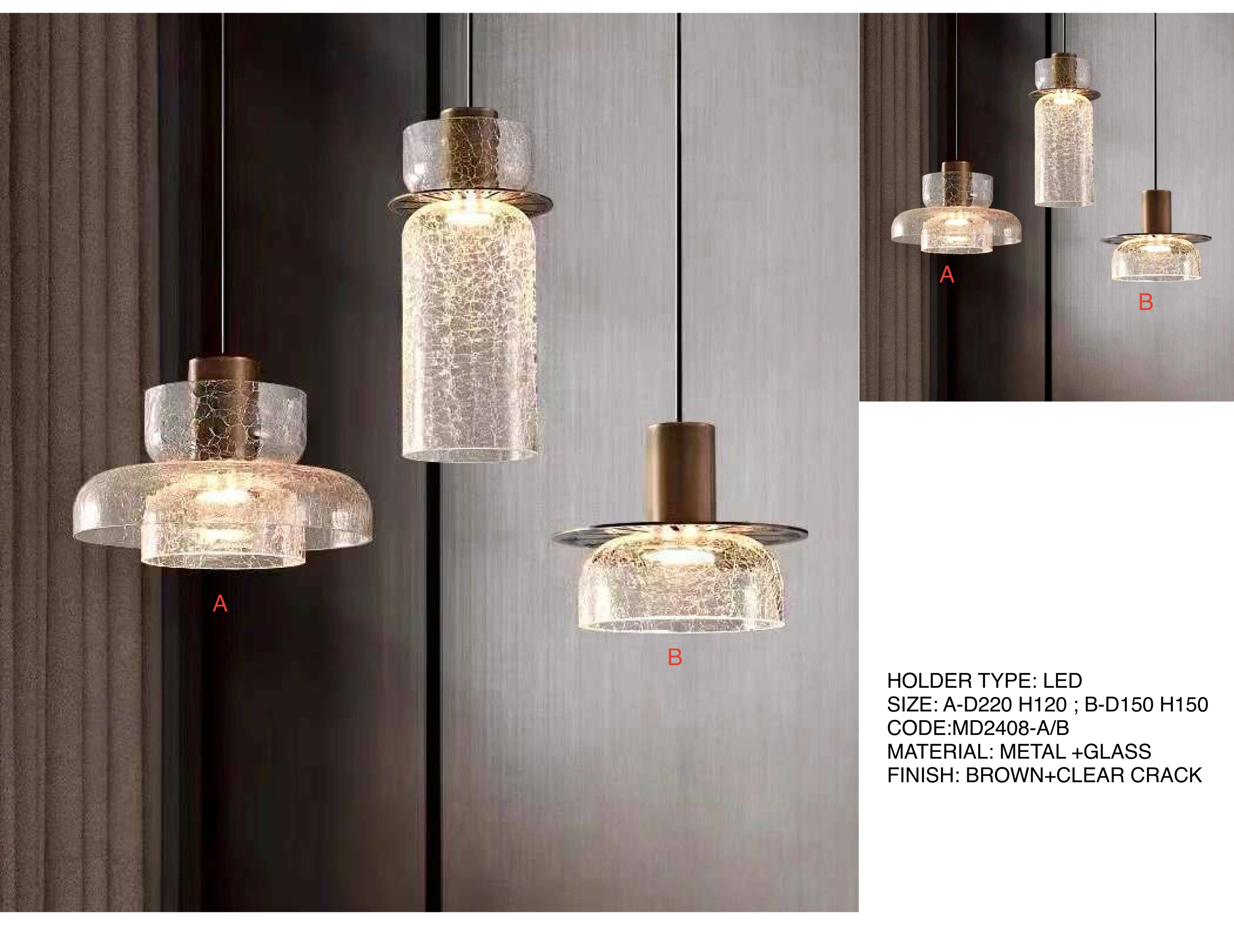 Beyond Lights - Glass Pendant Light- LCHL